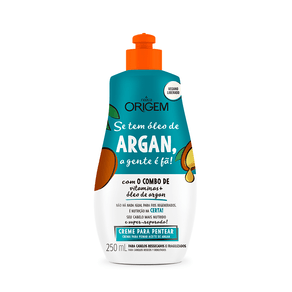 Creme Pentear Origem 250ml Óleo De Argan 250ml