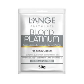 Sache Máscara Le Ange Blond Platinum 50g