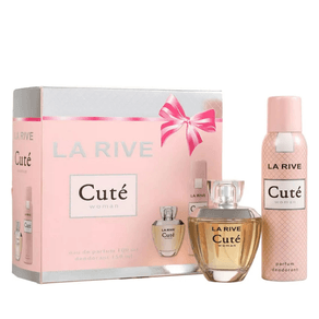 Coffret La Rive Cuté Feminino EDP 100ML + Desodorante
