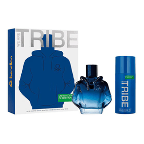 Coffret Benetton We Are Tribe Masculino EDT 90+150