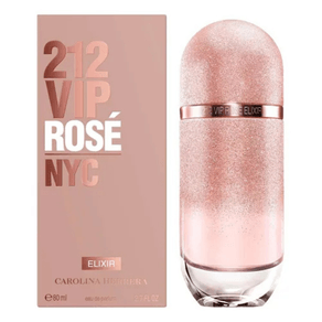 Perfume Carolina Herrera 212 Vip Rosé Elixir Fem EDP 80ML