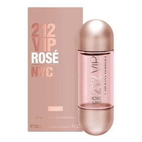 Perfume Carolina Herrera 212 Vip Rosé Elixir Fem EDP 30ML