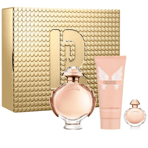 Kit Rabanne Olympéa Perfume+ Hidratante+Mini