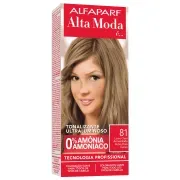Coloração Afaparf Alta Moda 81 Louro Claro Acinzentado